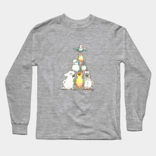 Bird Pile Long Sleeve T-Shirt